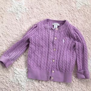Ralph Lauren Cable Knit Cardigan 18 Mon